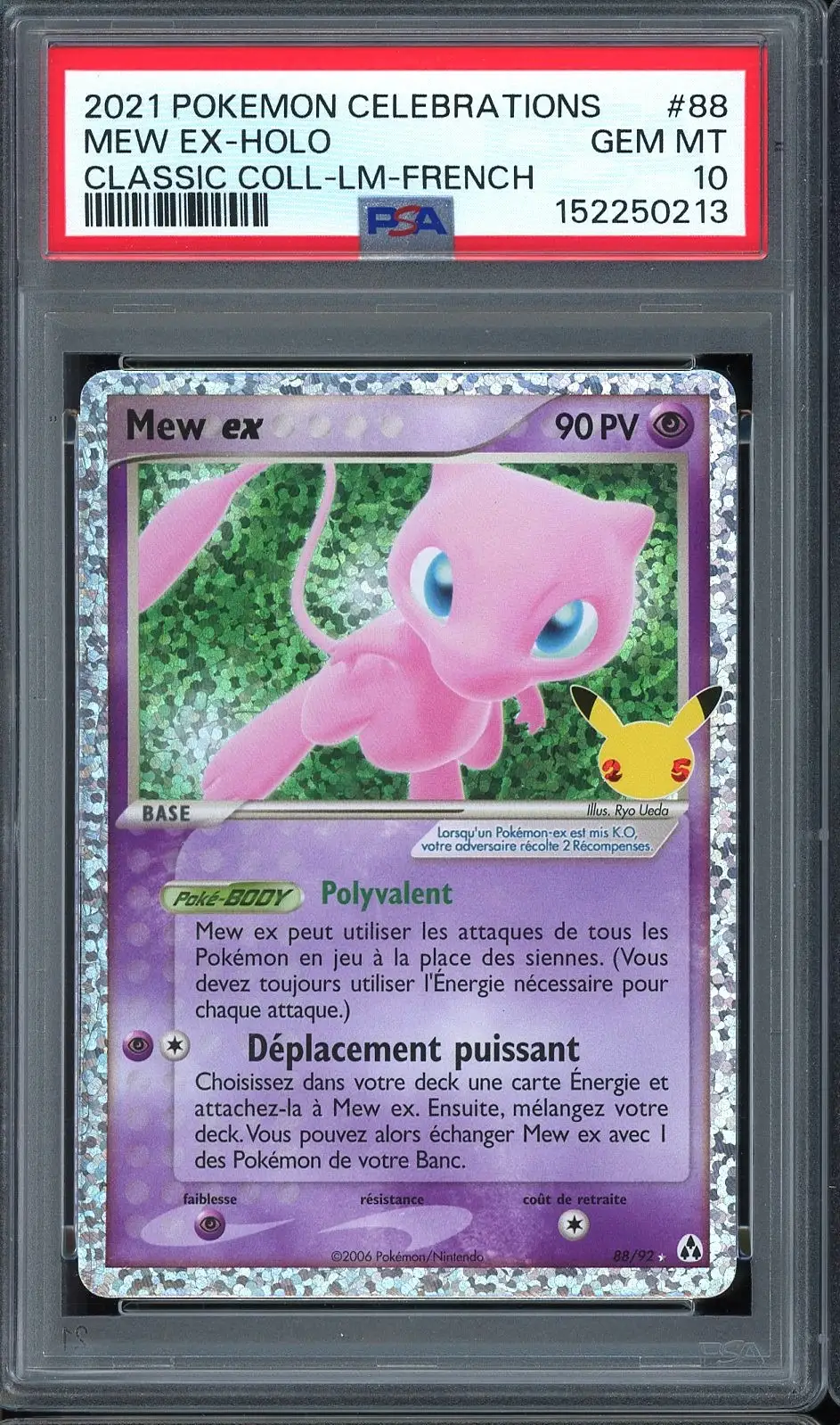 PSA 10 Mew Ex