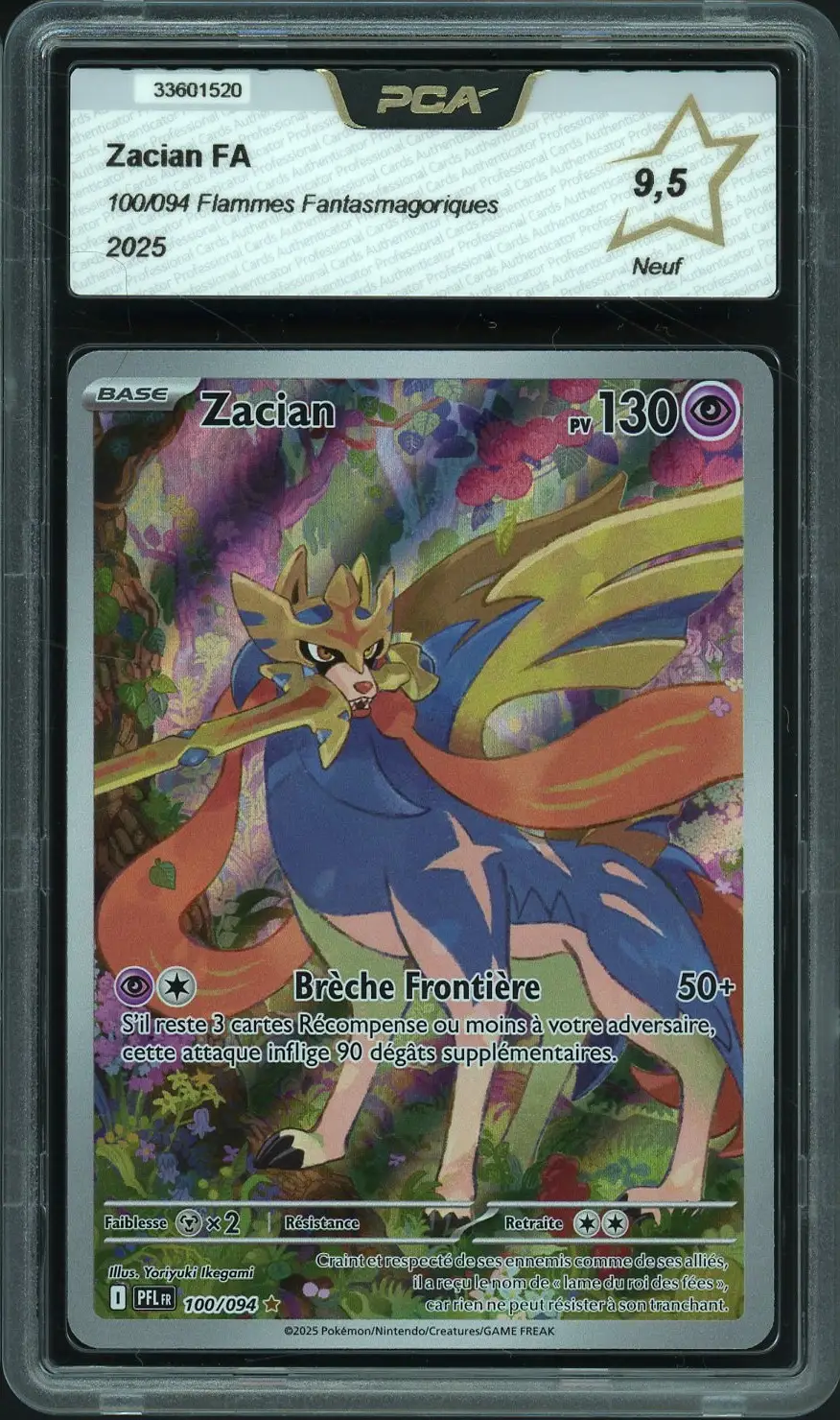 PCA 9.5 Zacian
