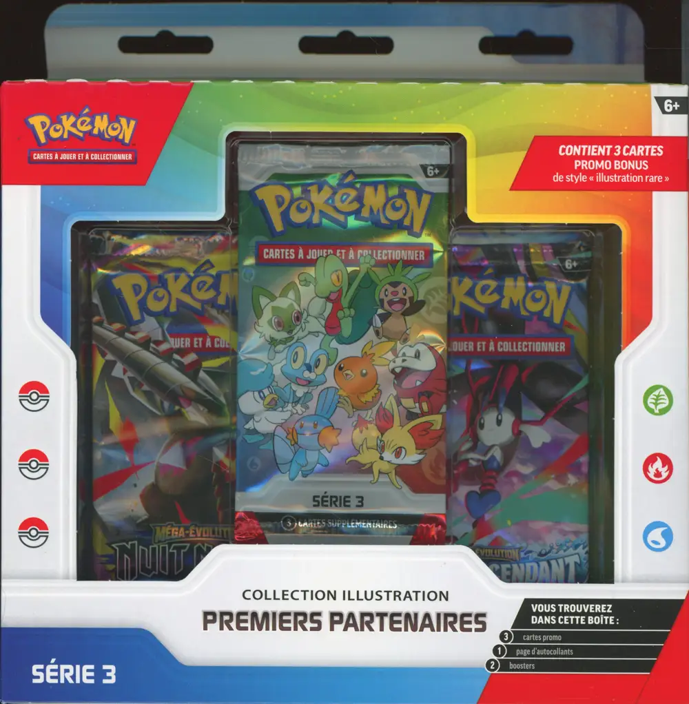 Coffret Collection Illustration Premiers Partenaires Série 3