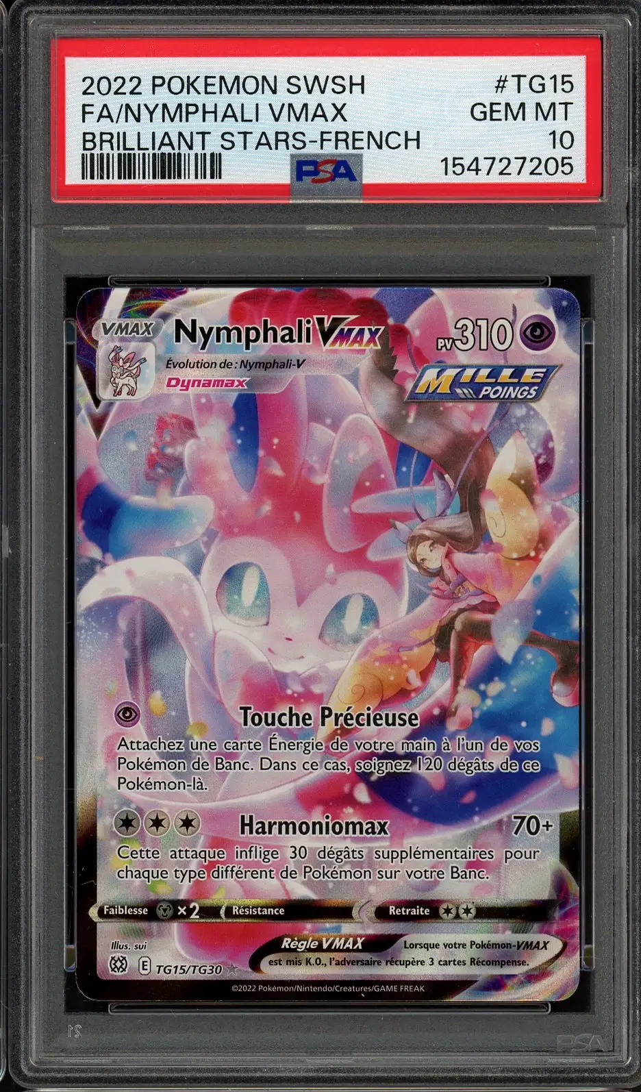 PSA 10 Nymphali VMax