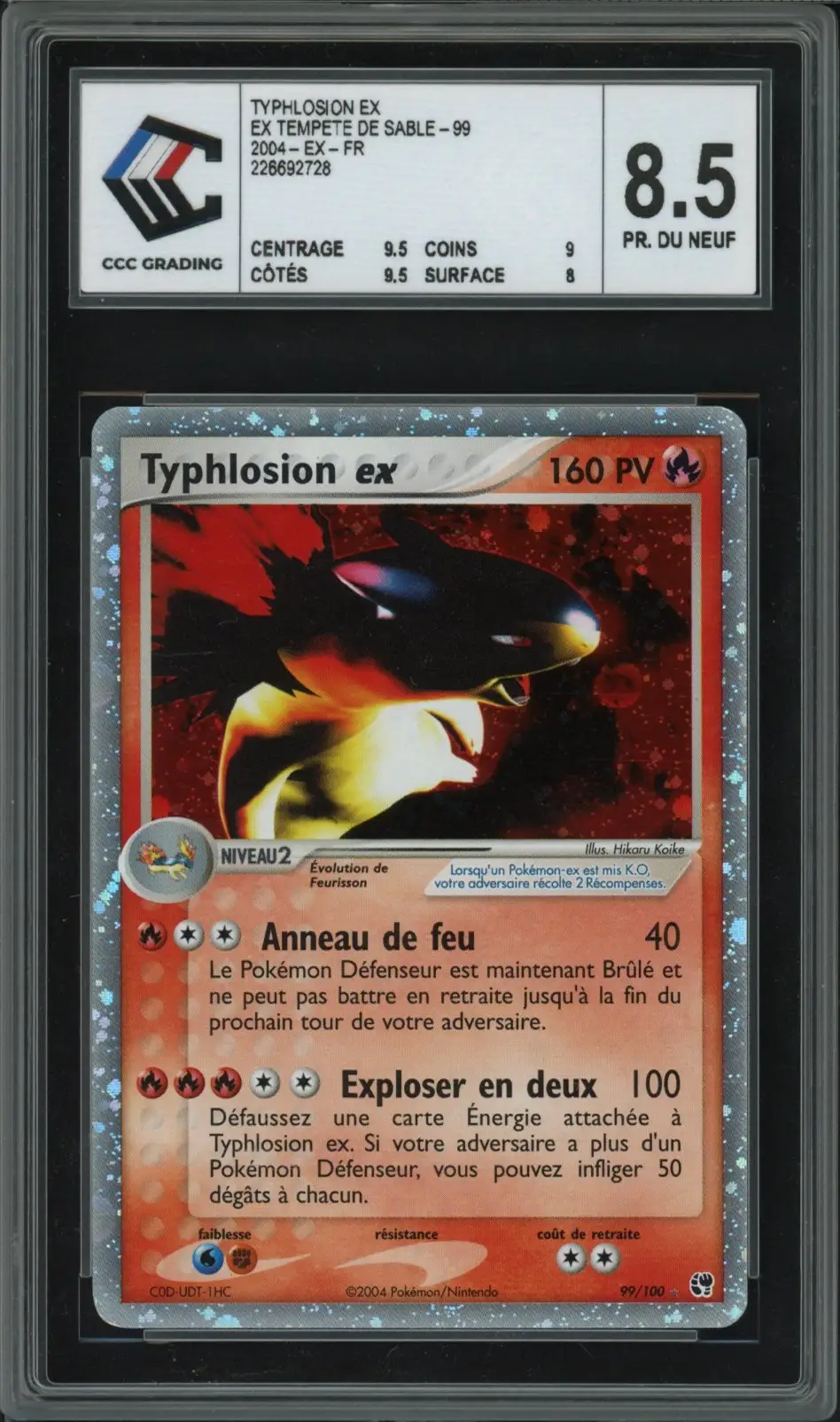 CCC 8.5 Typhlosion Ex