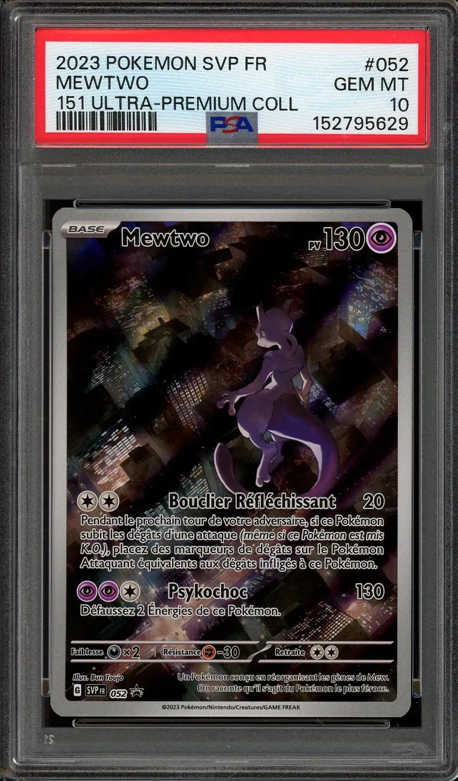 PSA 10 Mewtwo