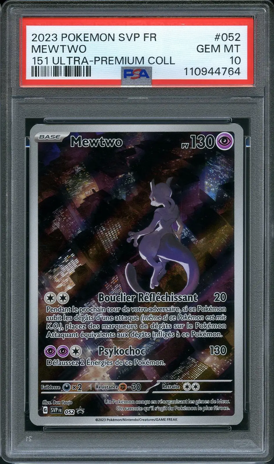 PSA 10 Mewtwo