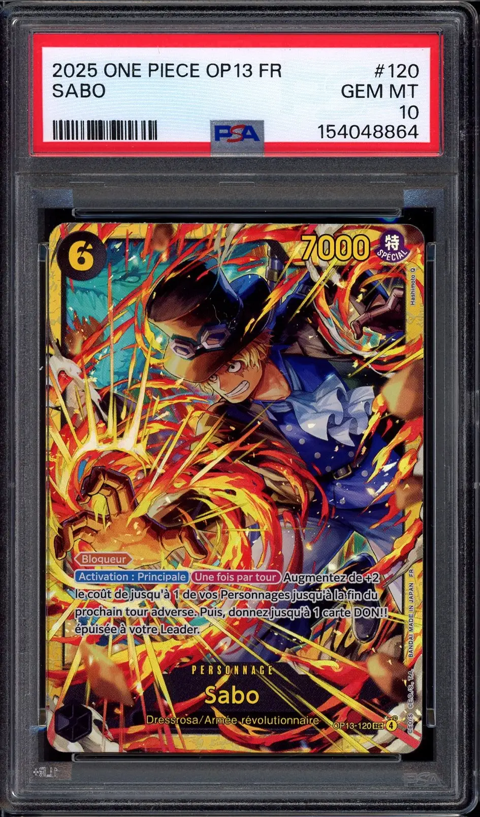 PSA 10 Sabo
