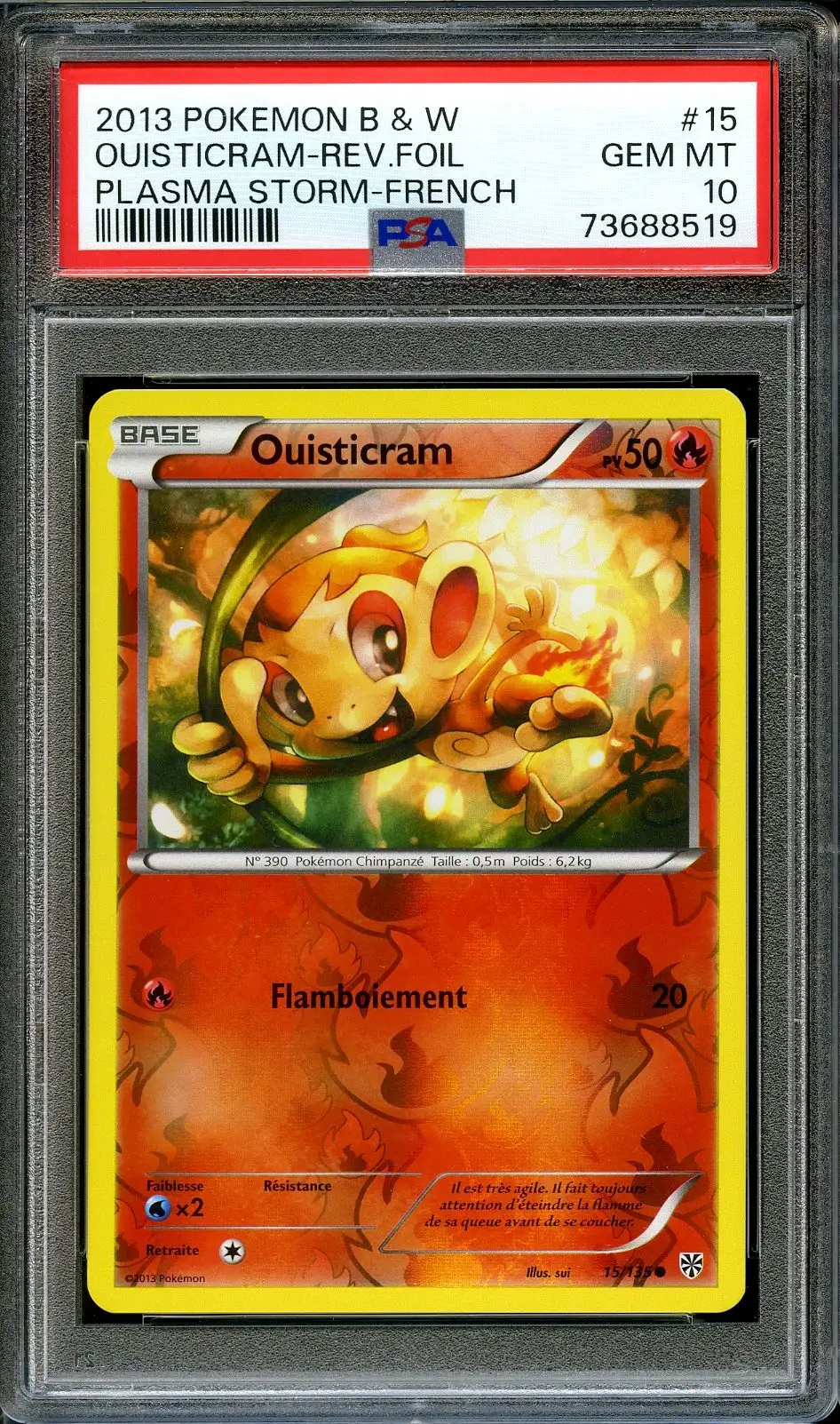PSA 10 Ouisticram Reverse