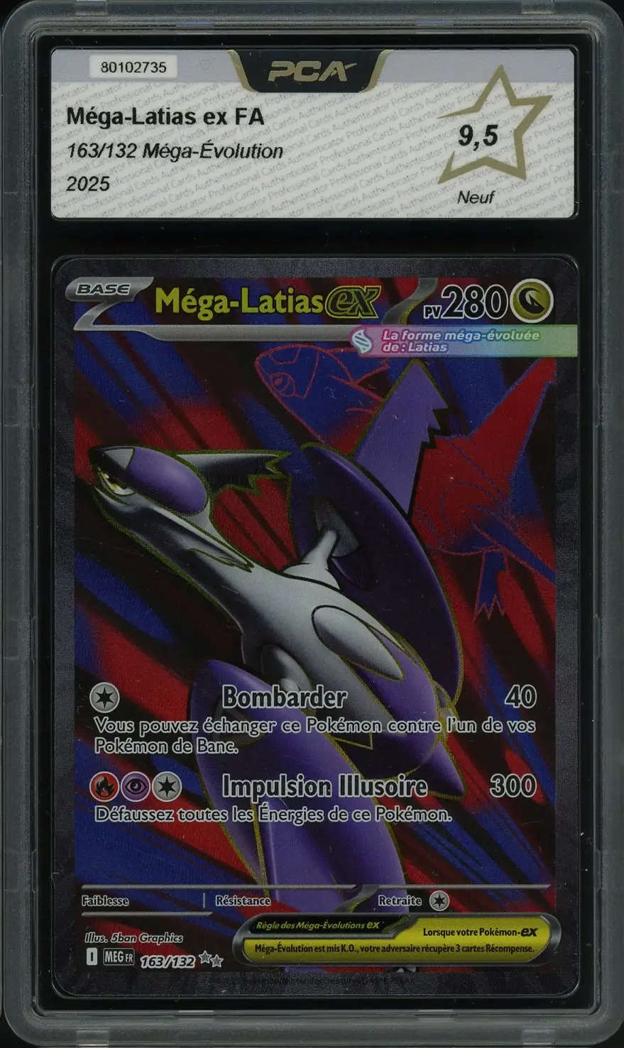 PCA 9.5 Méga-Latias Ex