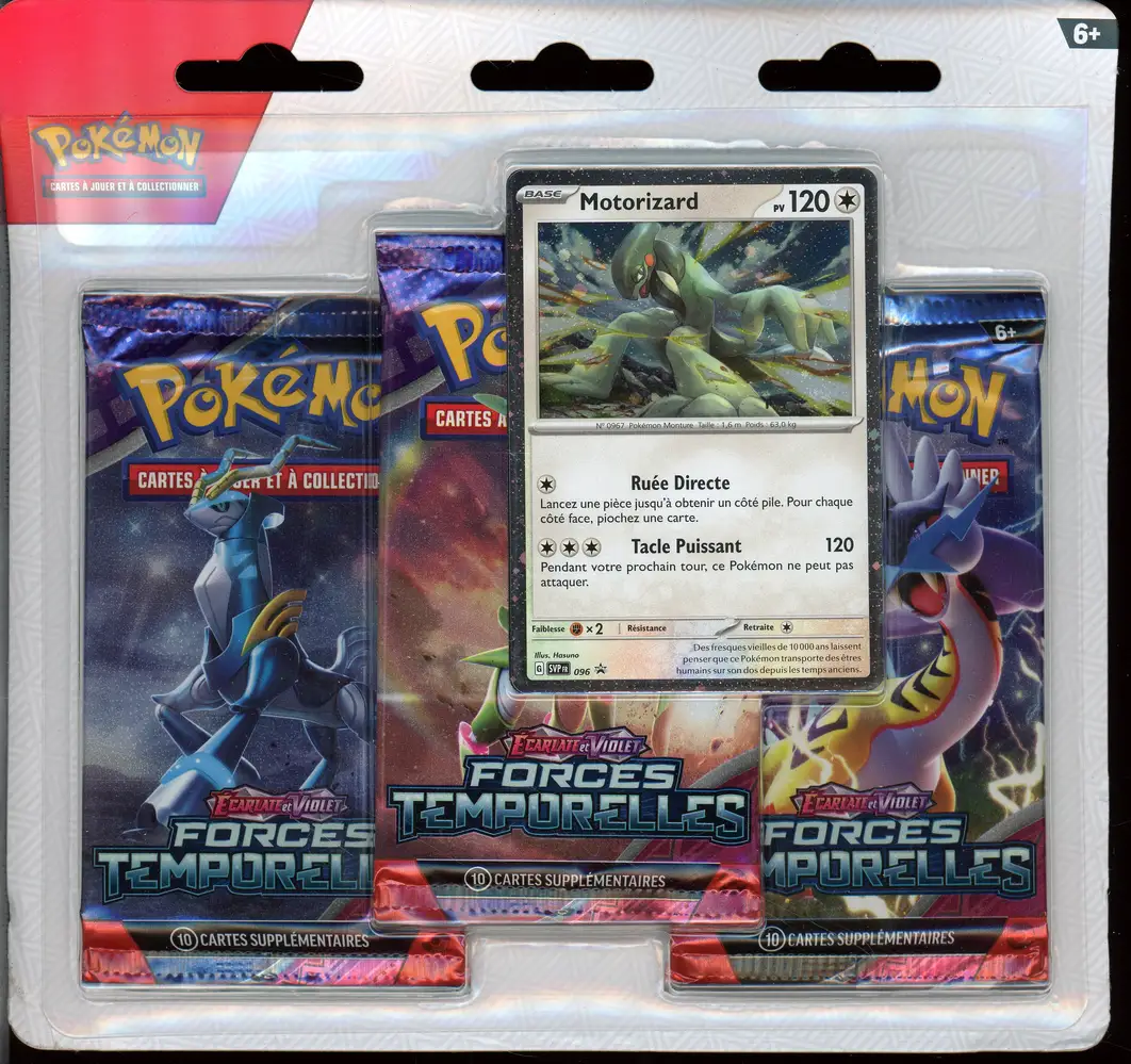 Tripack EV5 Forces Temporelles