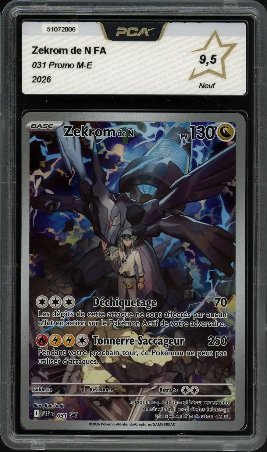 PCA 9.5 Zekrom de N