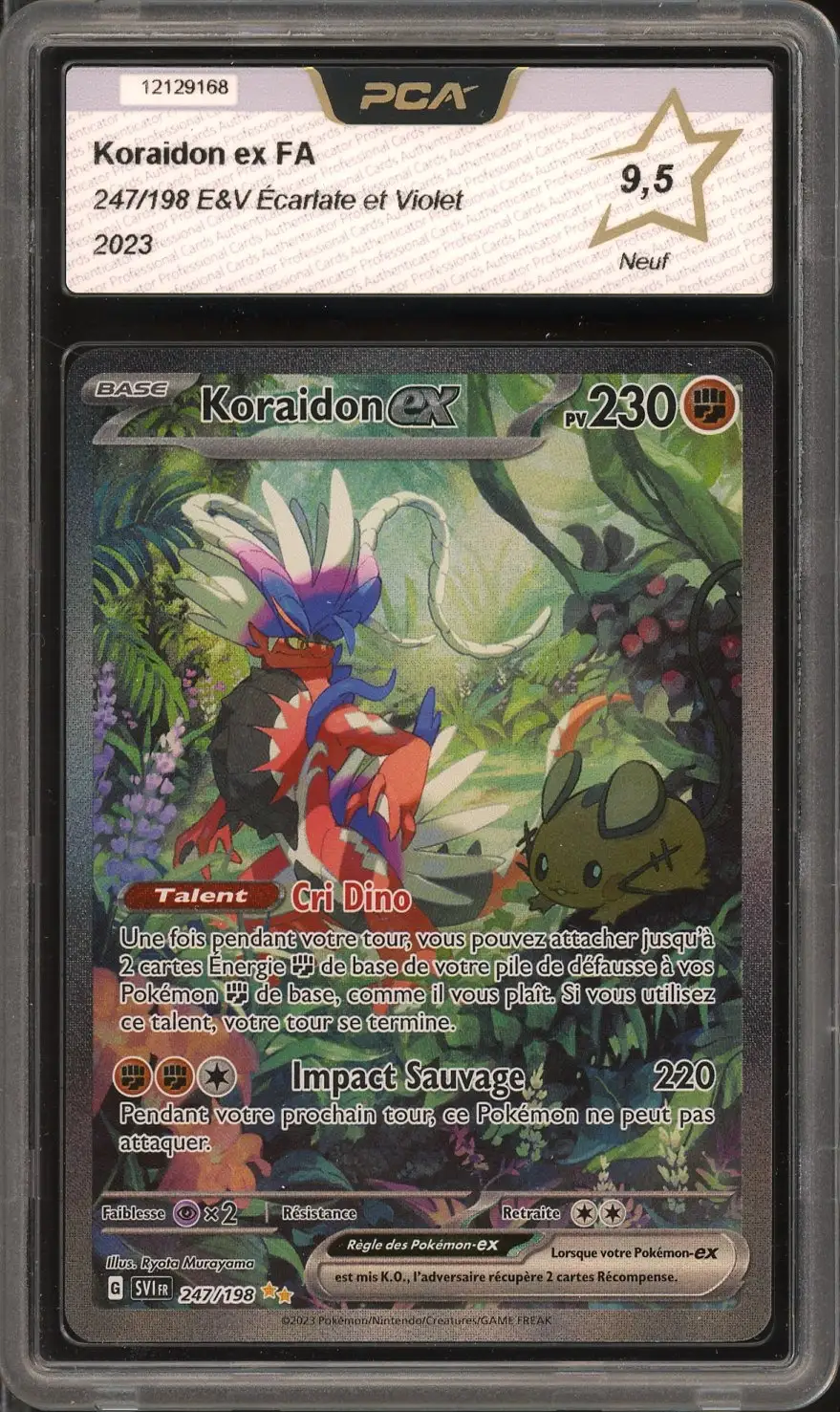 PCA 9.5 Koraidon Ex