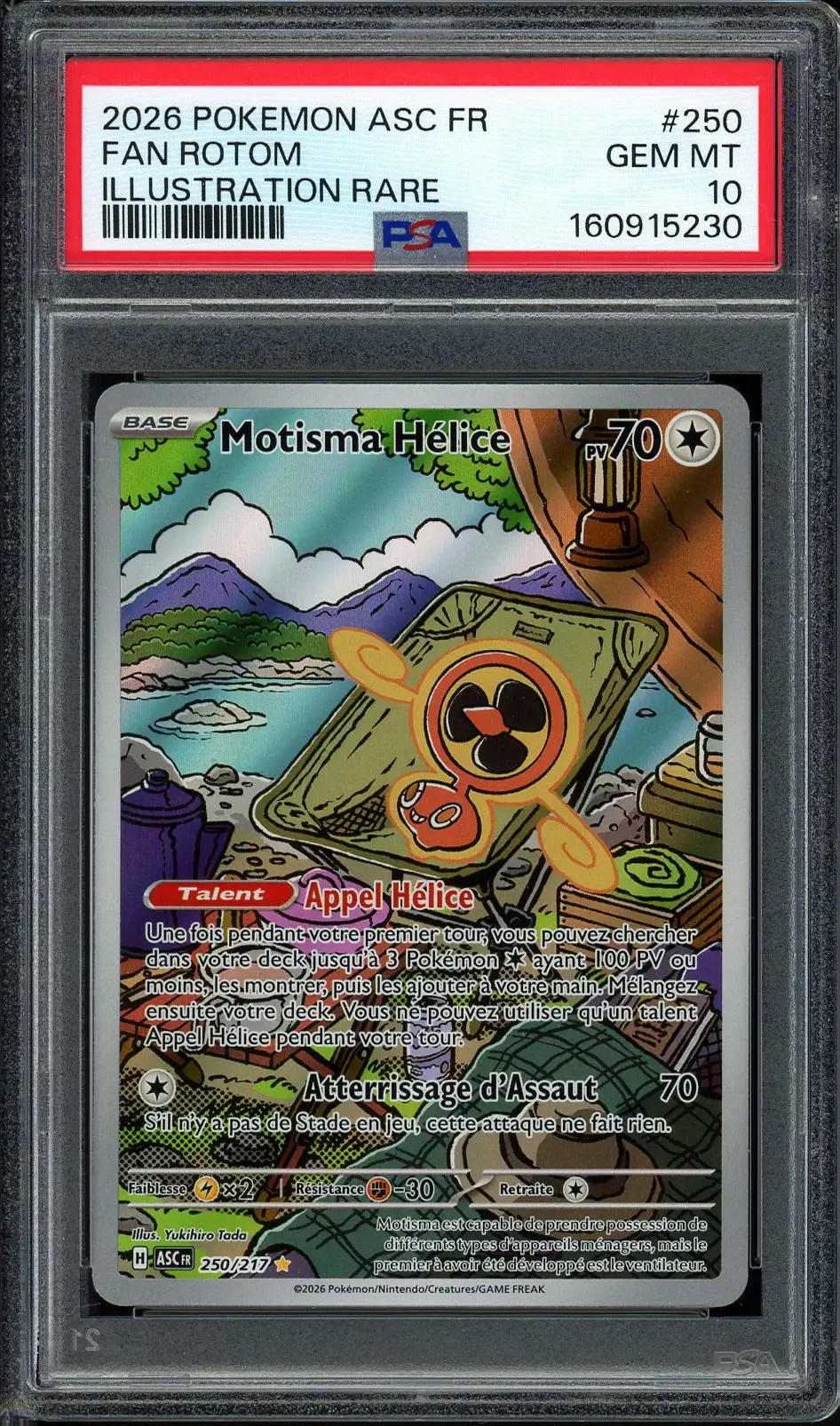 PSA 10 Motisma Hélice