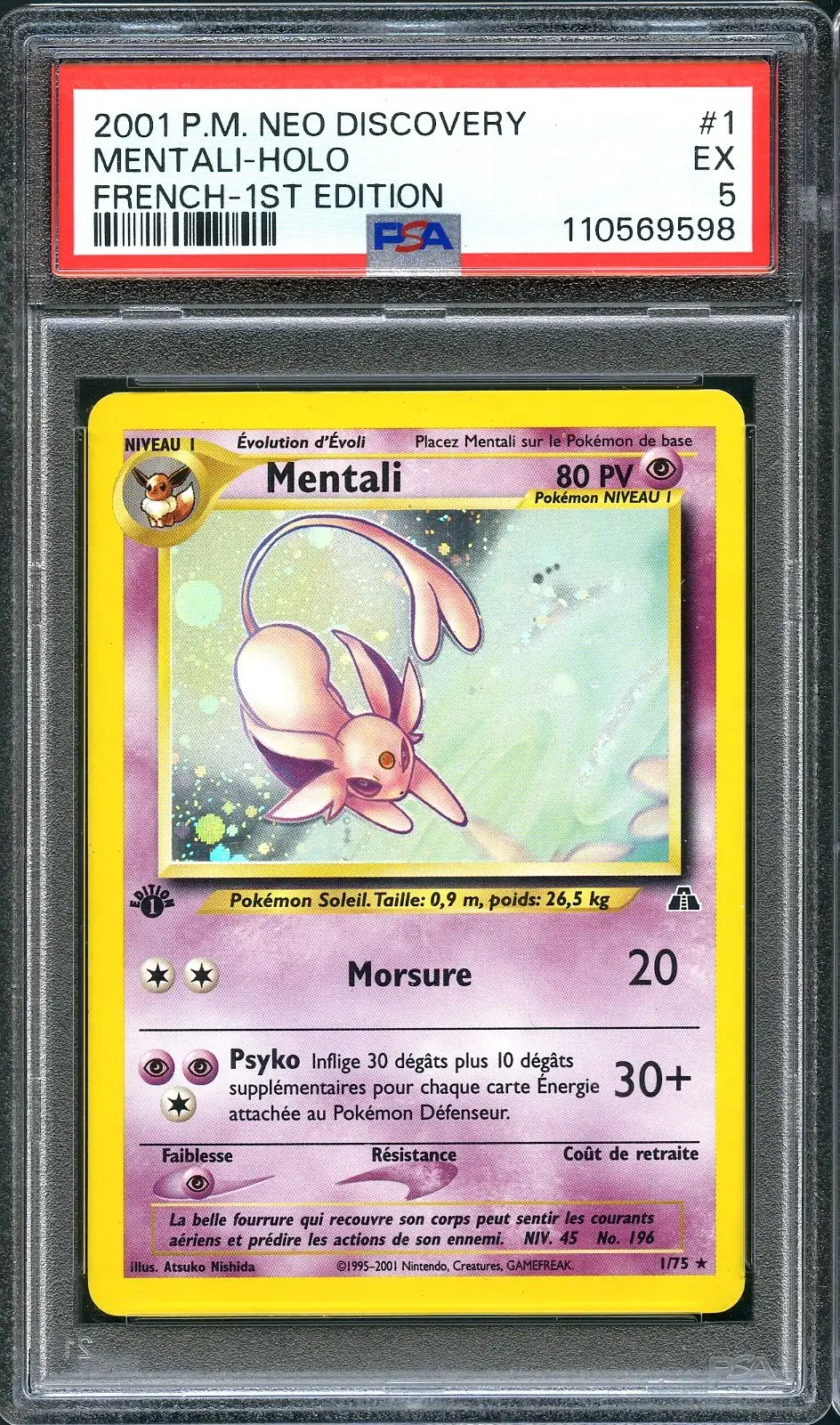 PSA 5 Mentali Holo