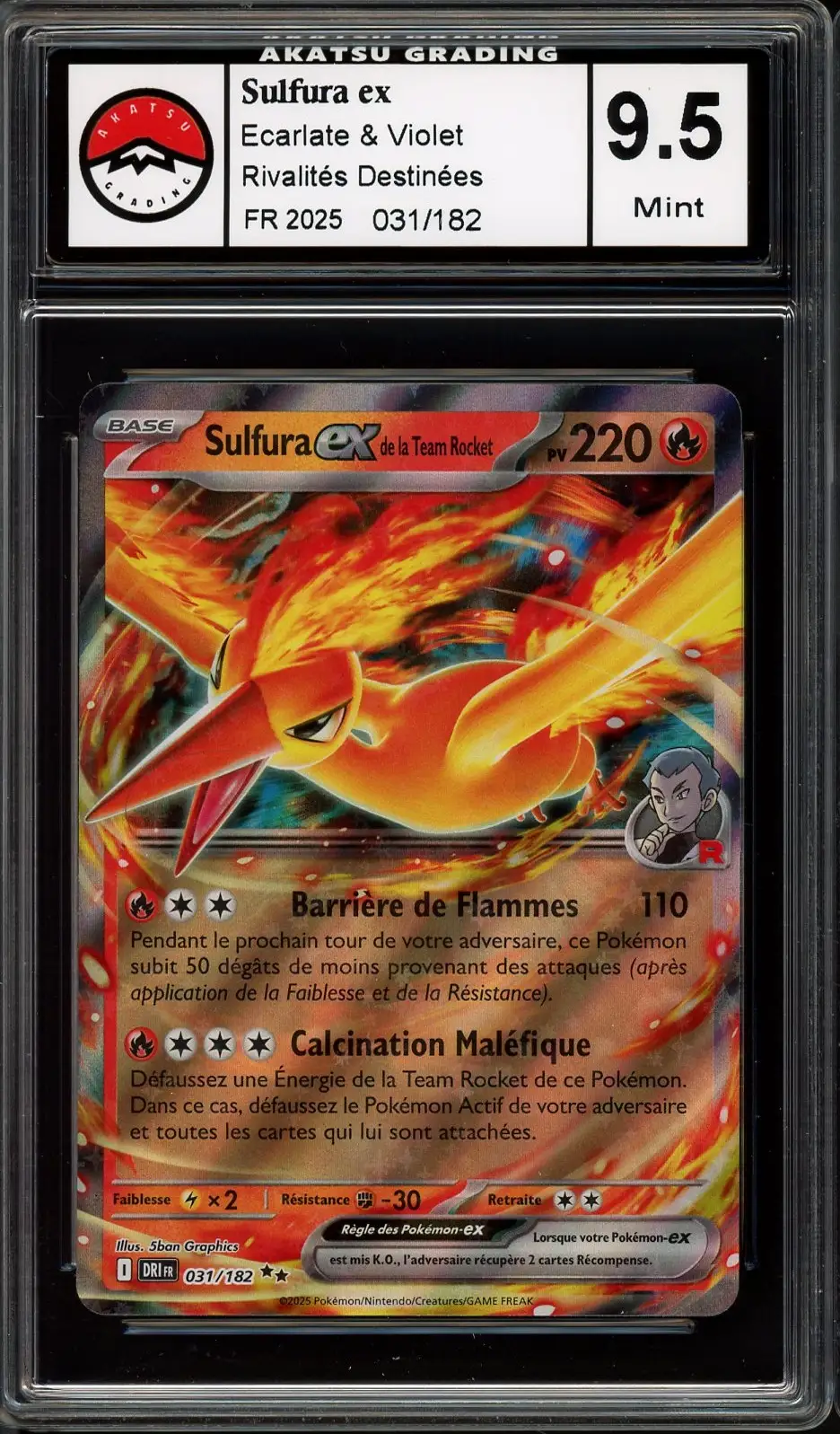 AG 9.5 Sulfura Ex de la Team Rocket