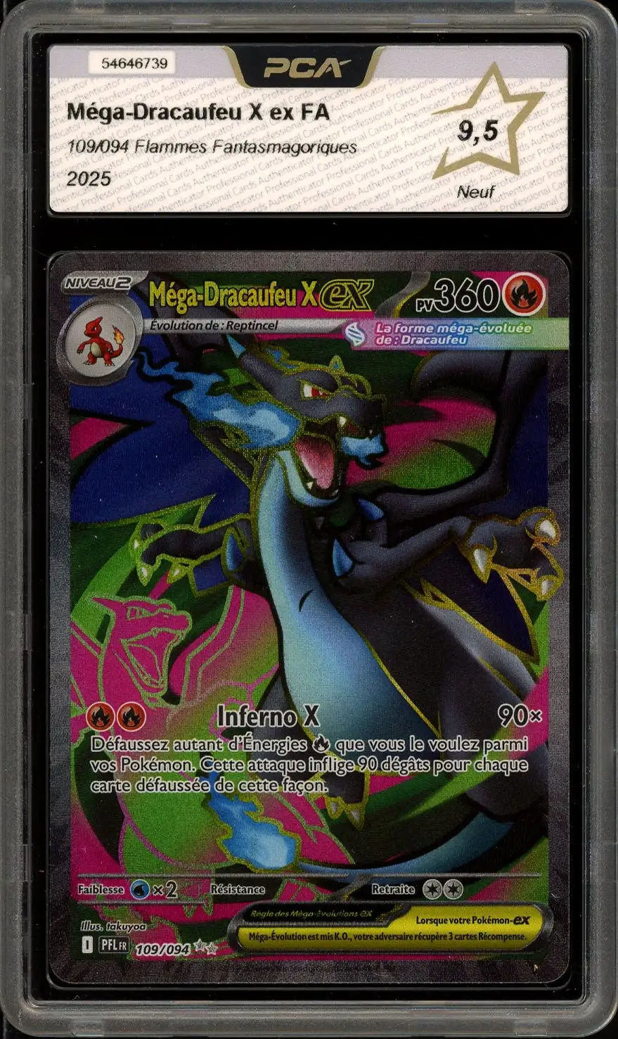 PCA 9.5 Méga-Dracaufeu X Ex