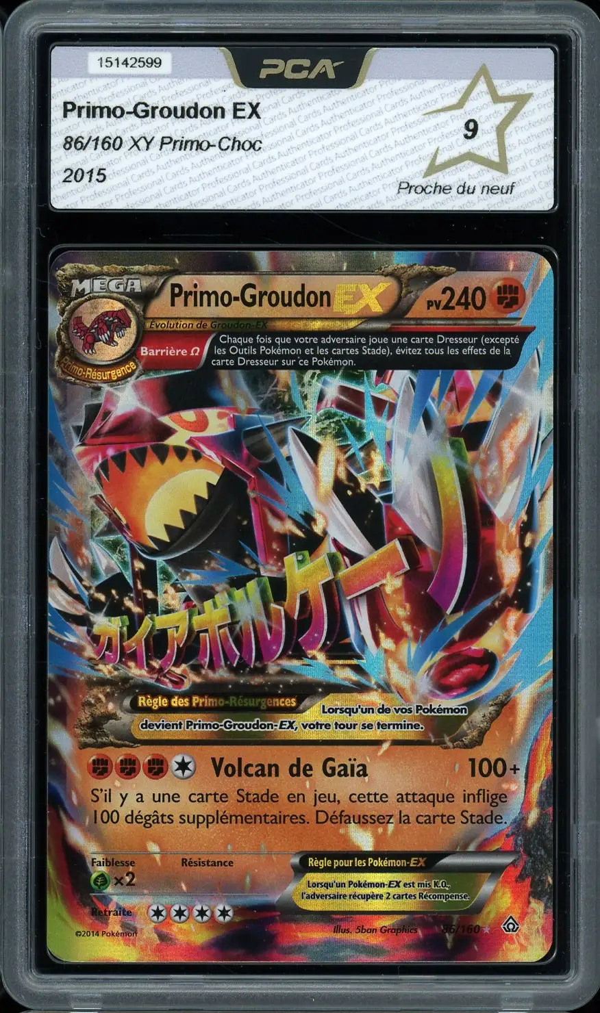 PCA 9 Primo-Groudon Ex