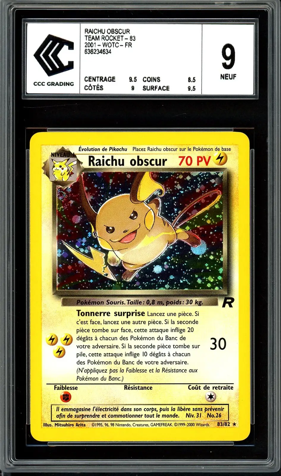 CCC 9 Raichu Obscur