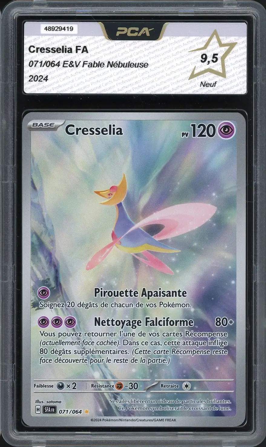 PCA 9.5 Cresselia