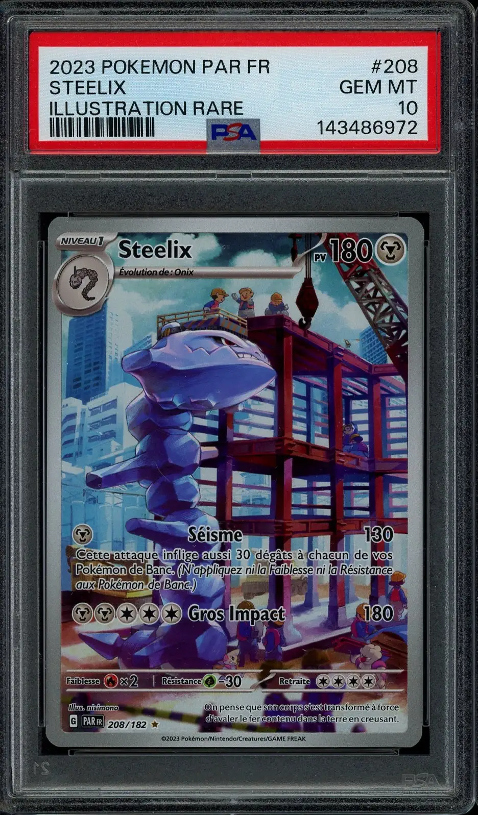 PSA 10 Steelix