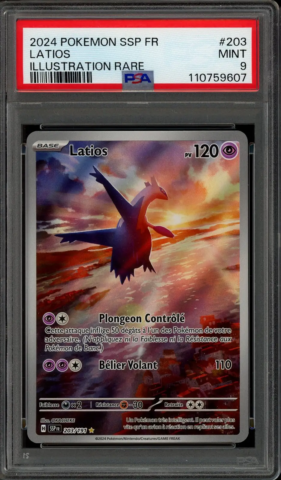 PSA 9 Latios