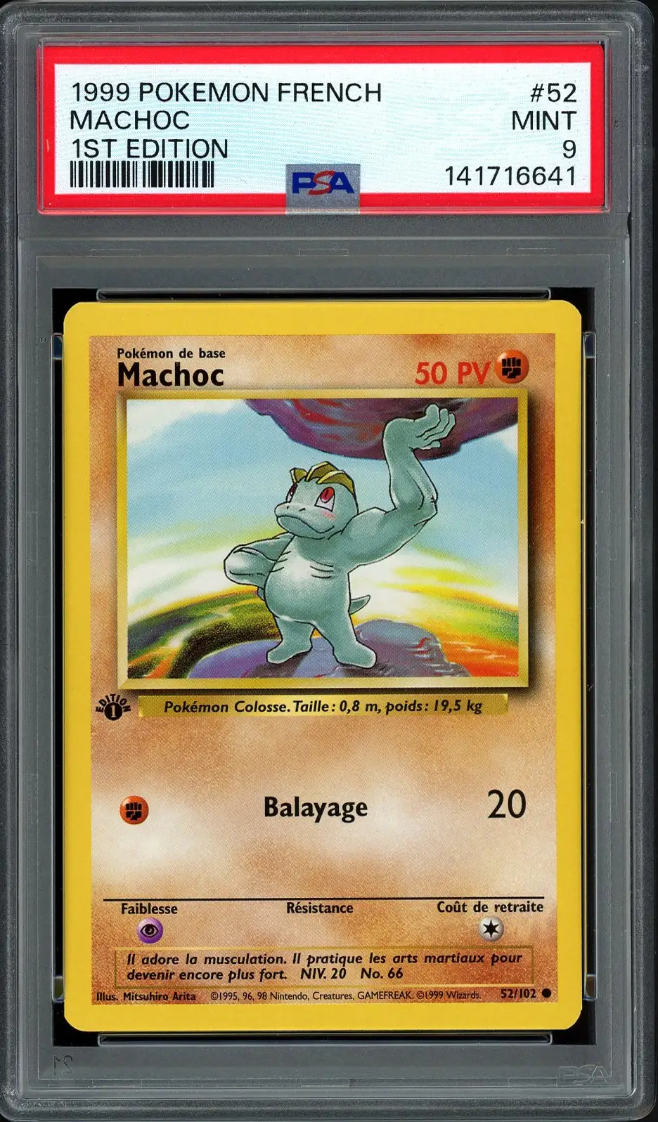 PSA 9 Machoc