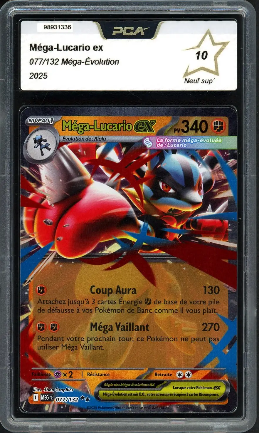 PCA 10 Méga-Lucario Ex
