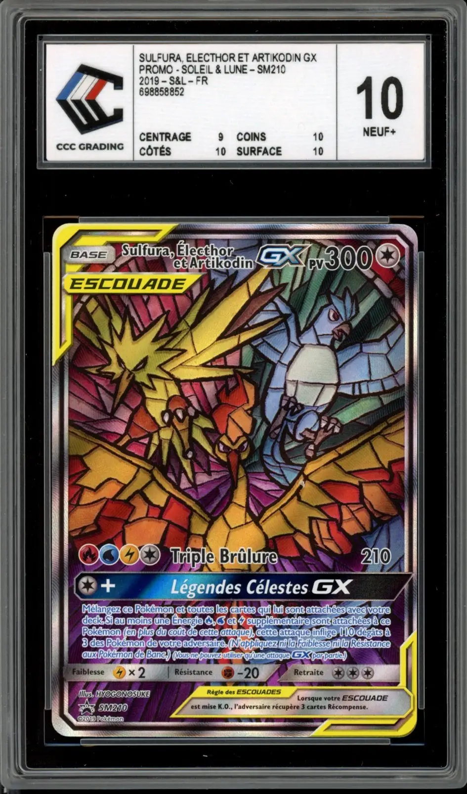 CCC 10 Sulfura, Électhor et Artikodin Gx