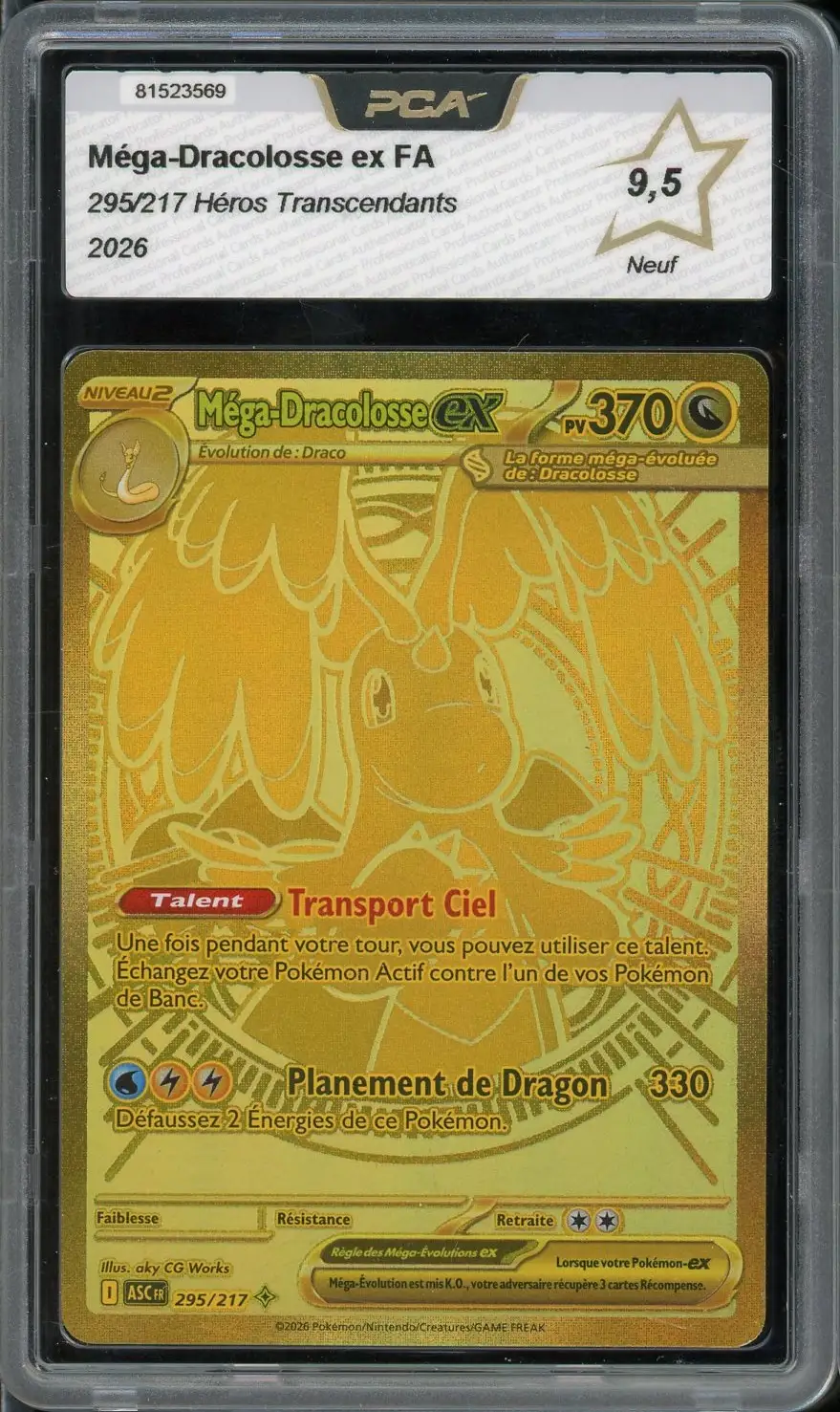 PCA 9.5 Méga-Dracolosse Ex Gold