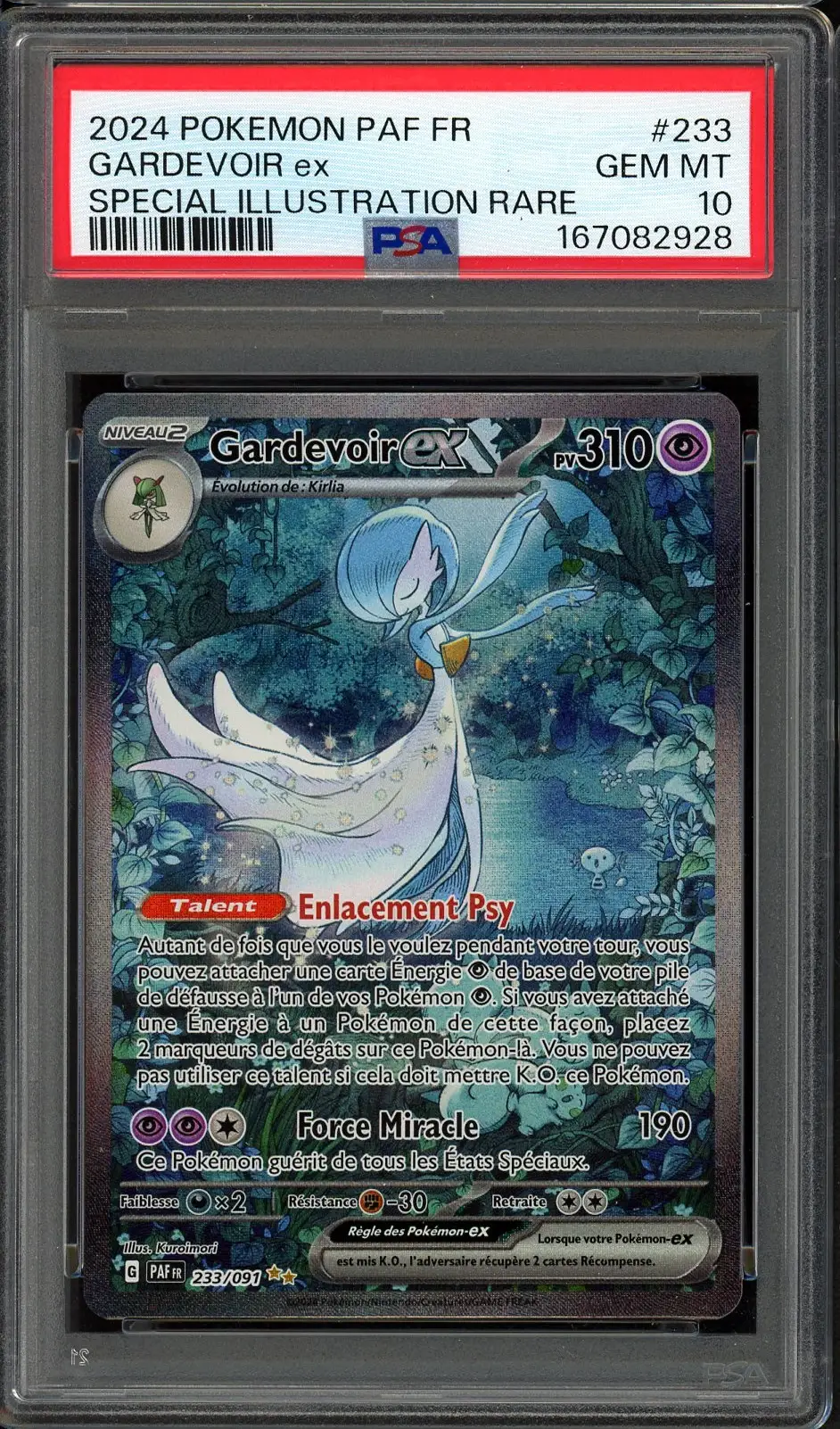 PSA 10 Gardevoir Ex
