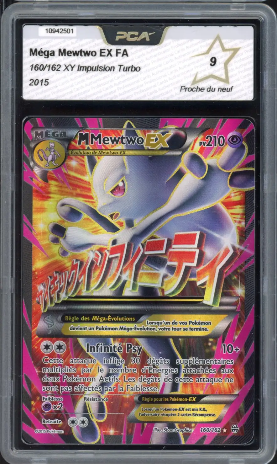 PCA 9 Méga Mewtwo Ex
