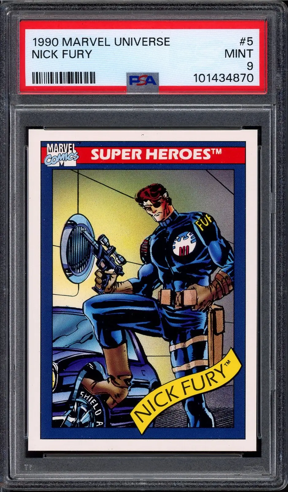 PSA 9 Nick Fury