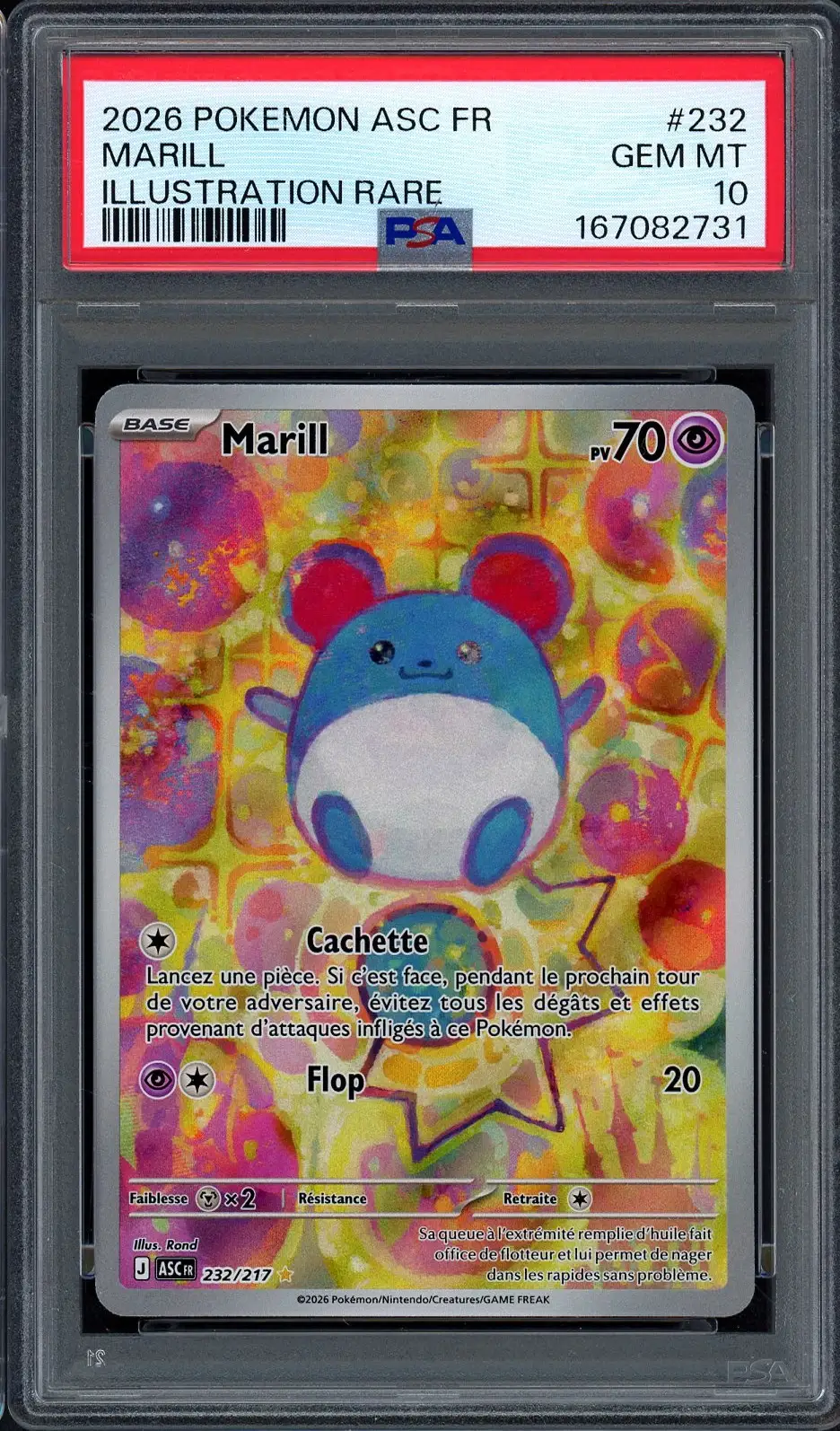 PSA 10 Marill