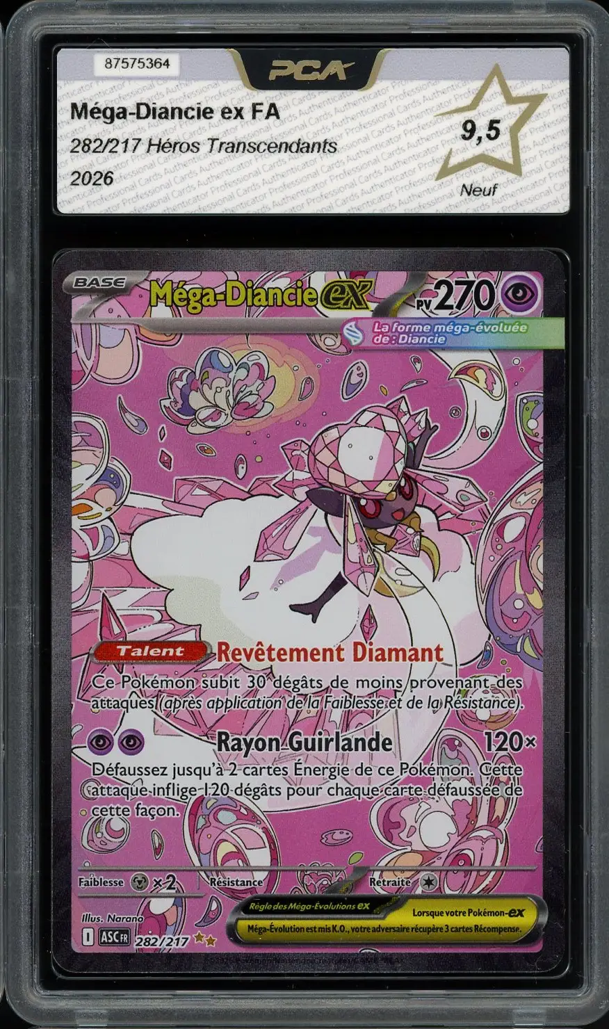 PCA 9.5 Méga-Diancie Ex