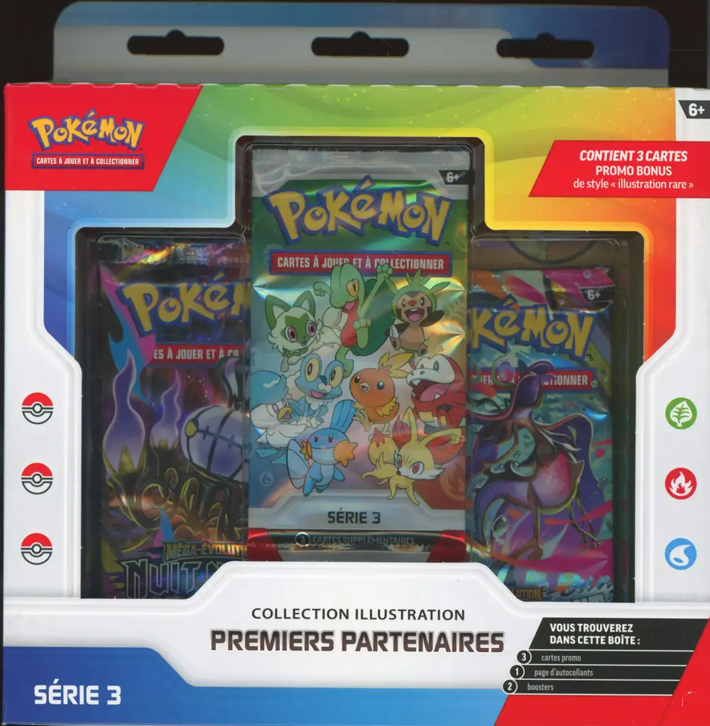 Coffret Collection Illustration Premiers Partenaires Série 3