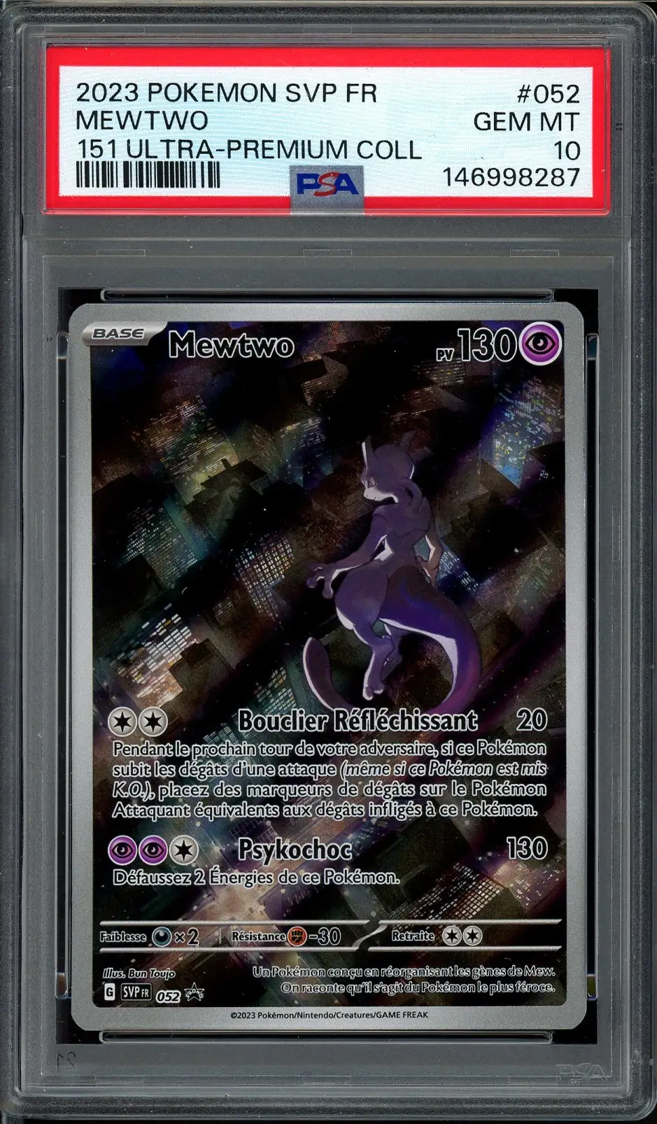 PSA 10 Mewtwo