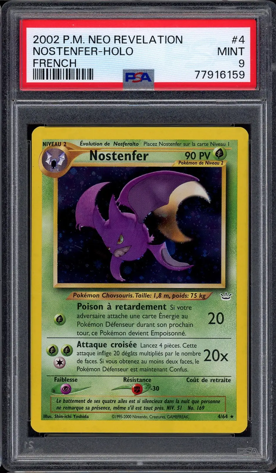 PSA 9 Nostenfer Holo