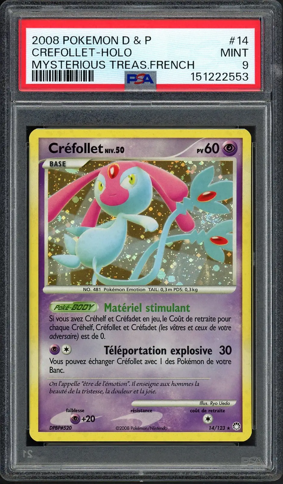 PSA 9 Créfollet Holo