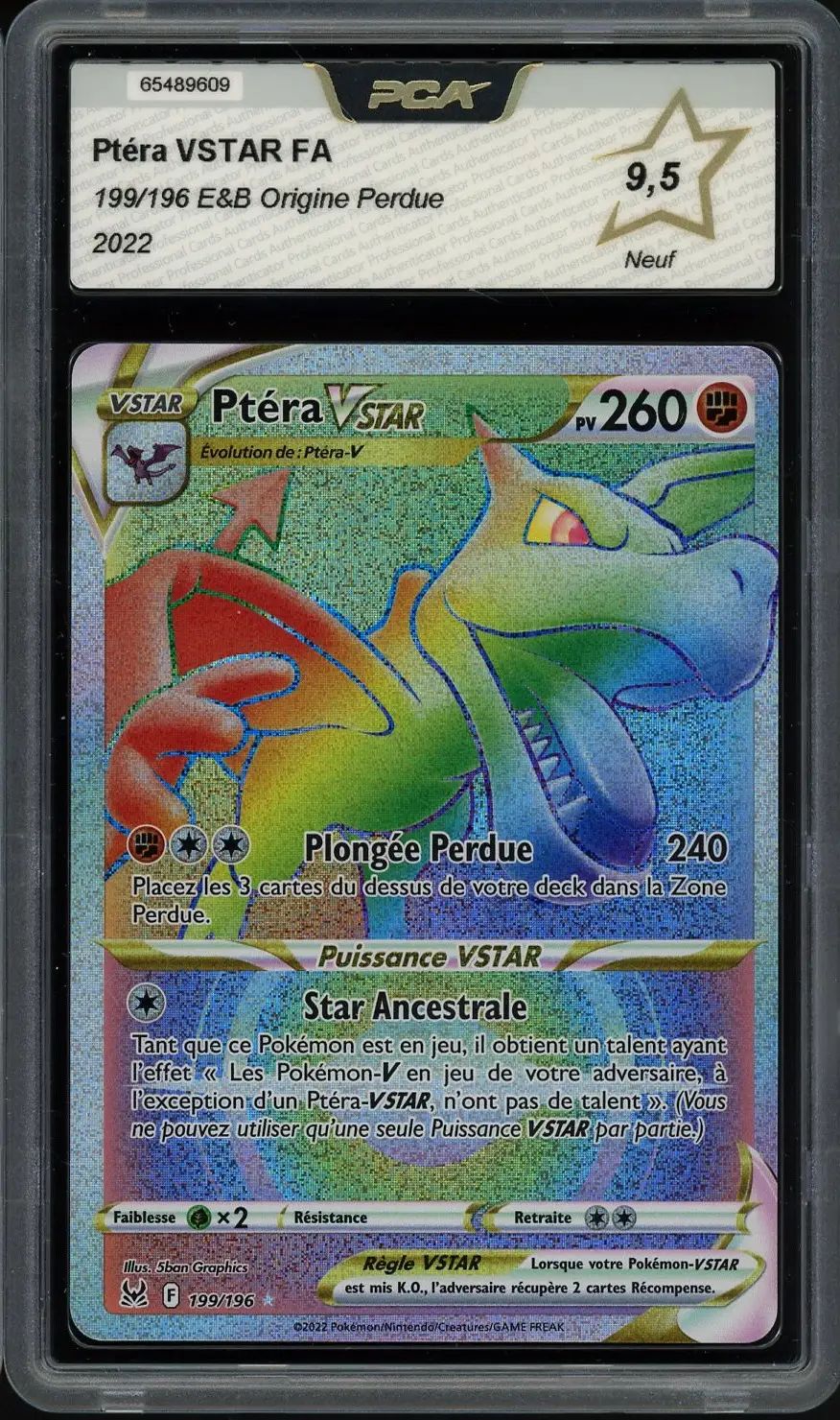 PCA 9.5 Ptéra VStar Rainbow