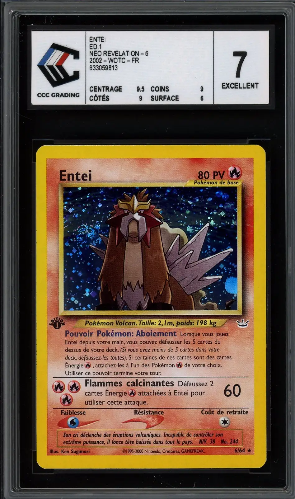CCC 7 Entei Holo