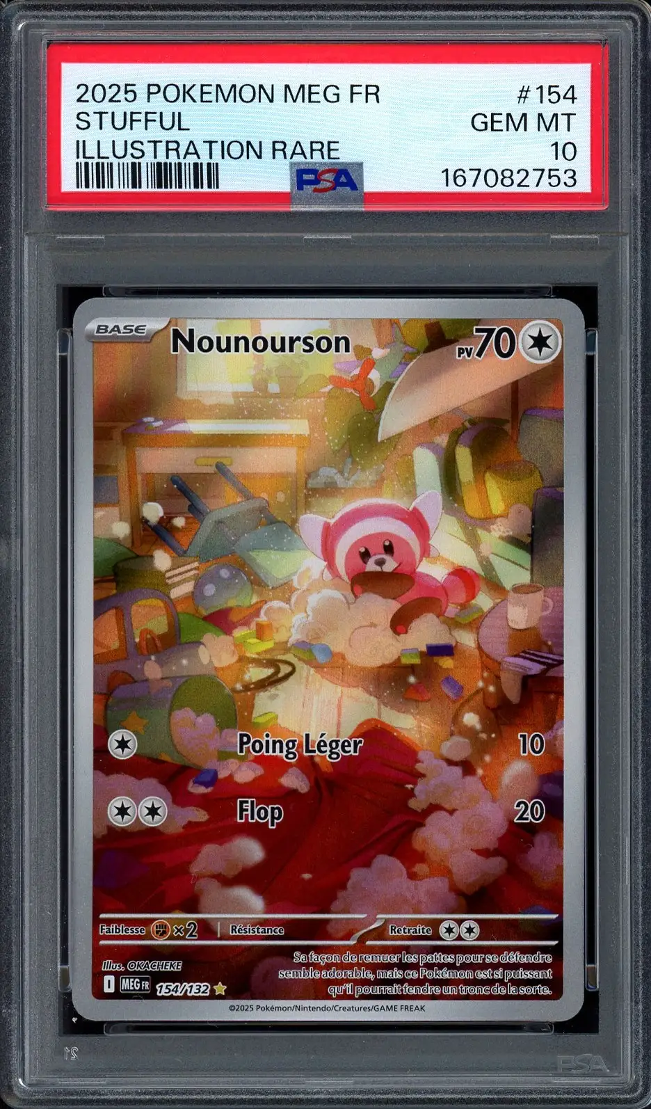 PSA 10 Nounourson