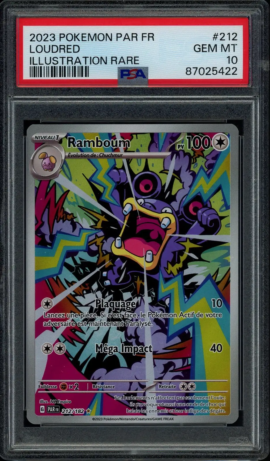 PSA 10 Ramboum