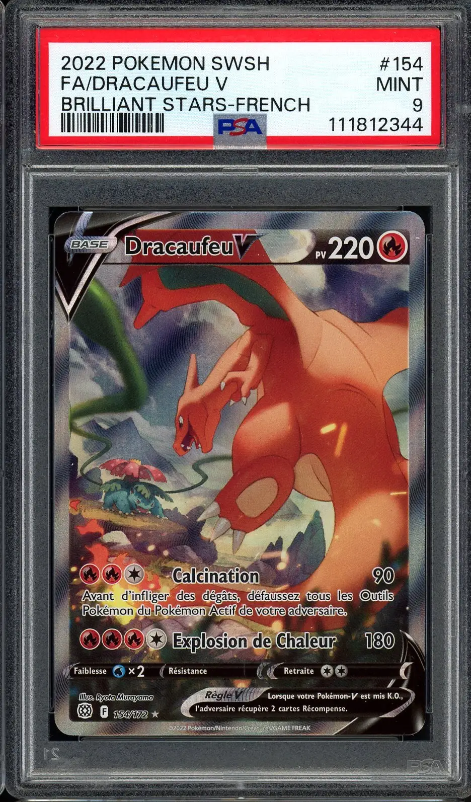 PSA 9 Dracaufeu V