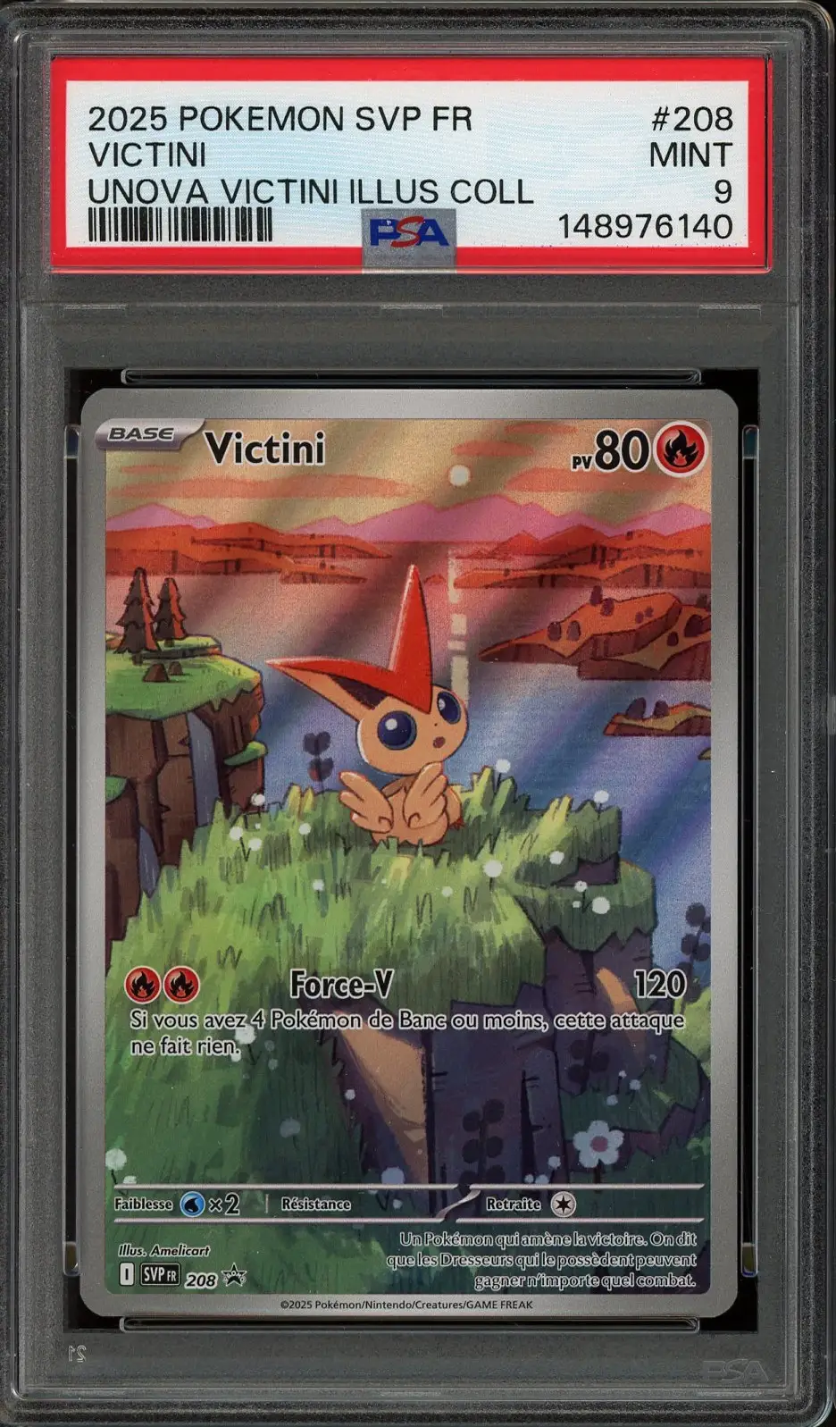 PSA 9 Victini