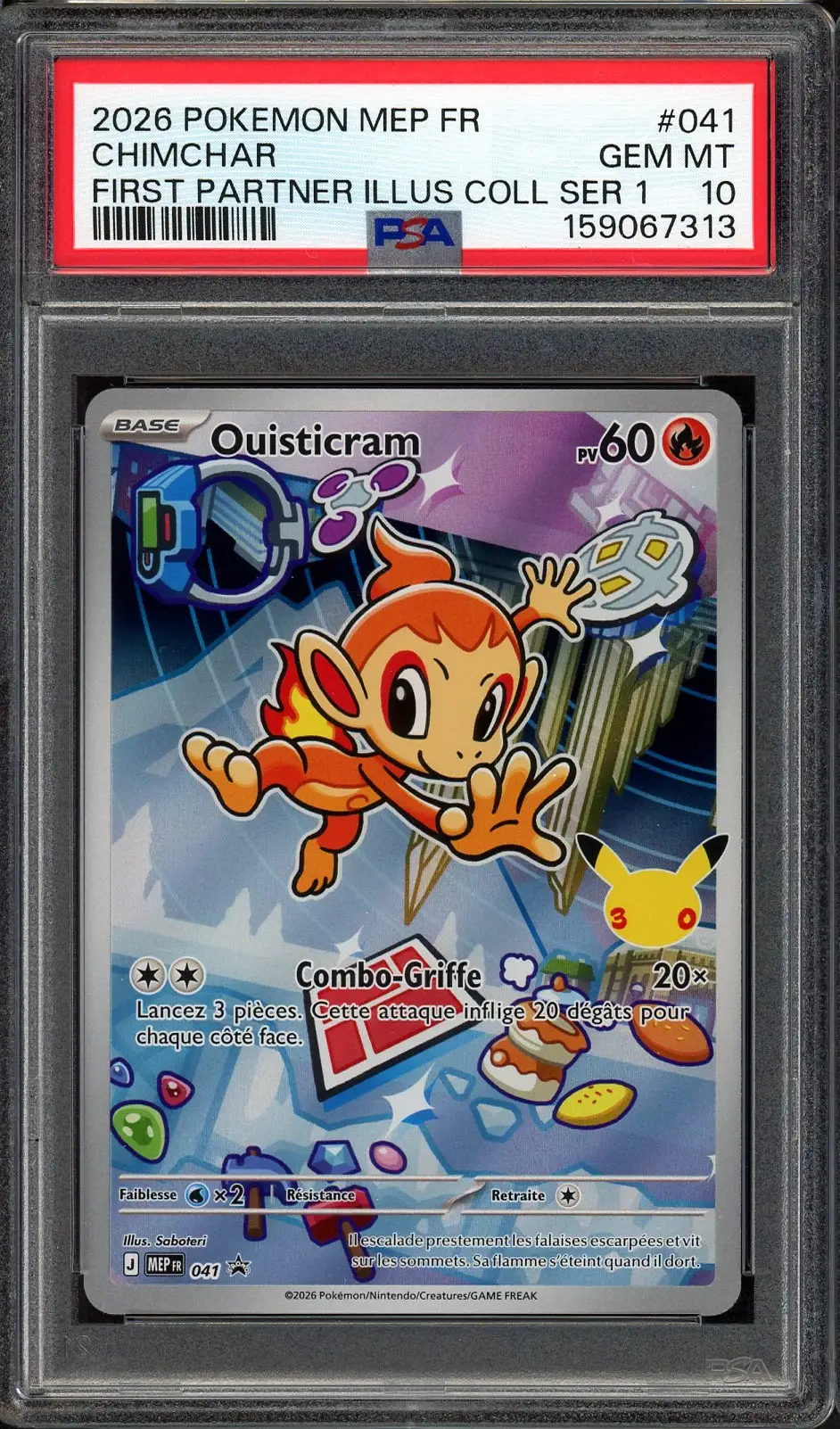 PSA 10 Ouisticram