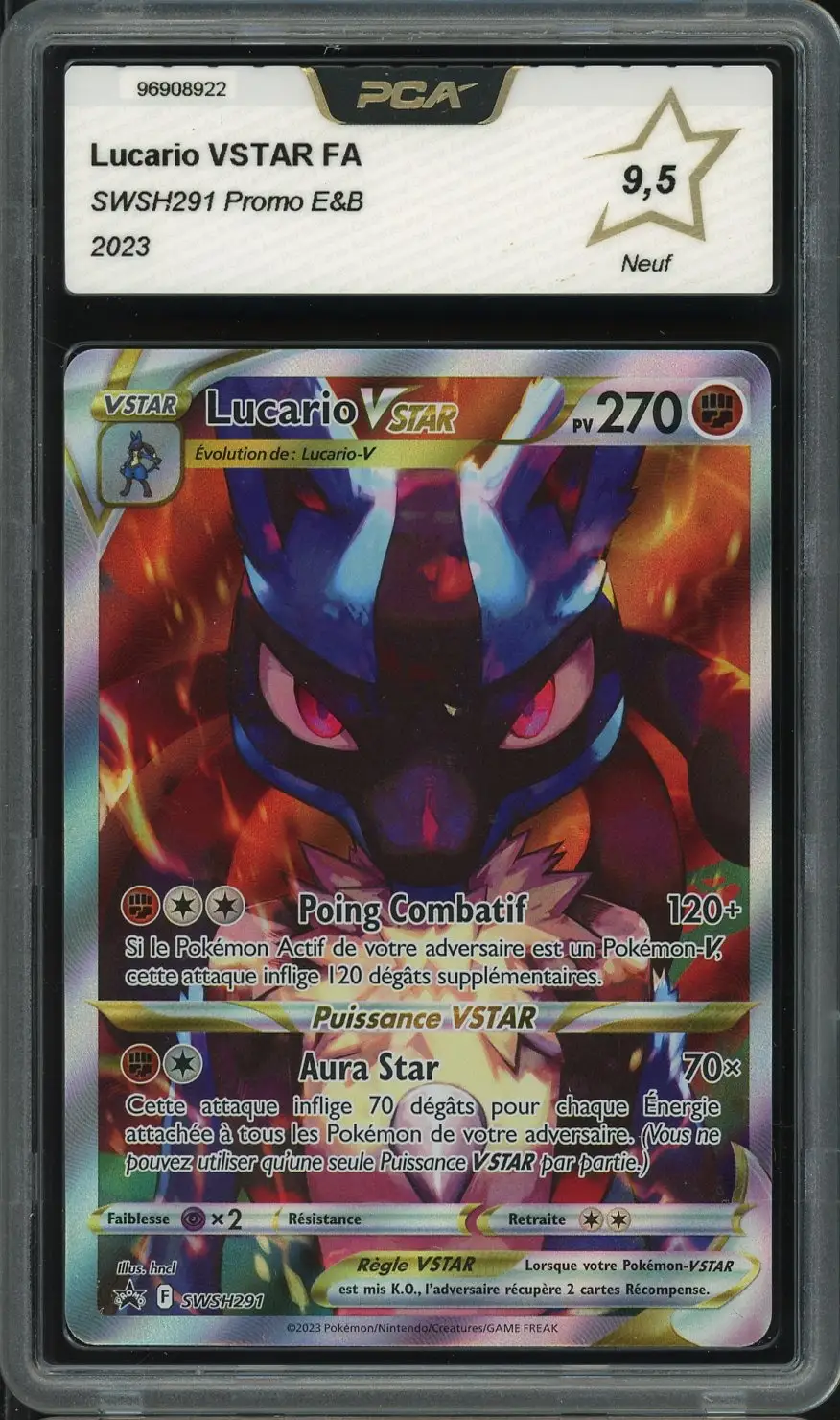 PCA 9.5 Lucario VStar