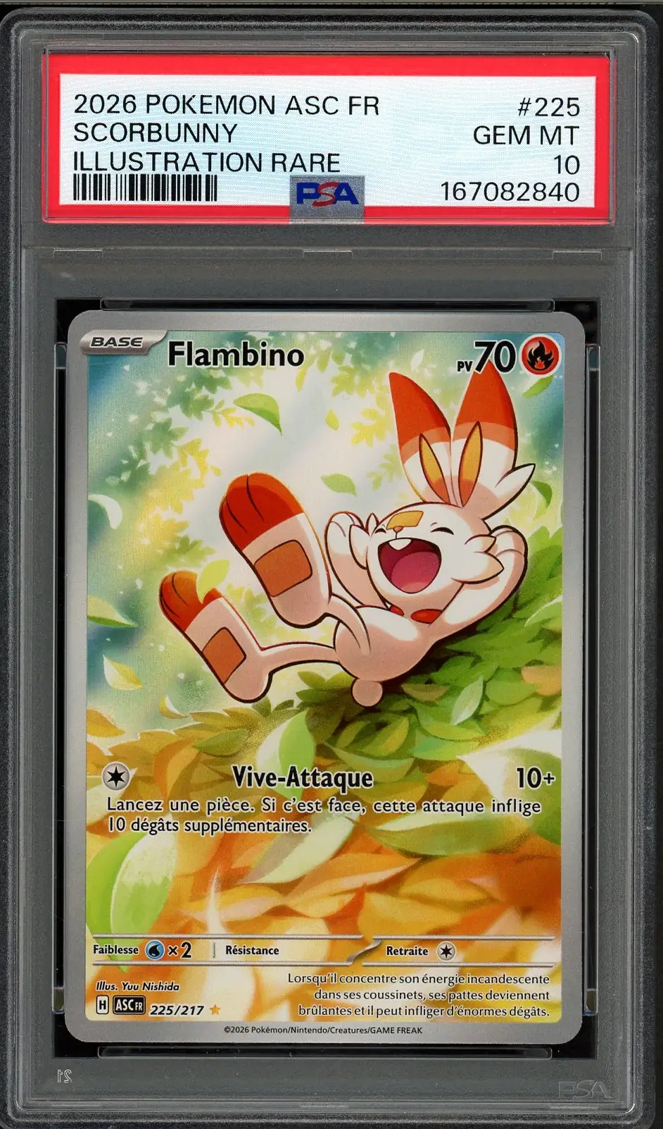 PSA 10 Flambino