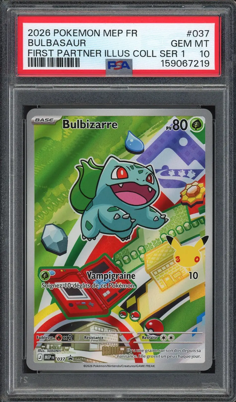 PSA 10 Bulbizarre