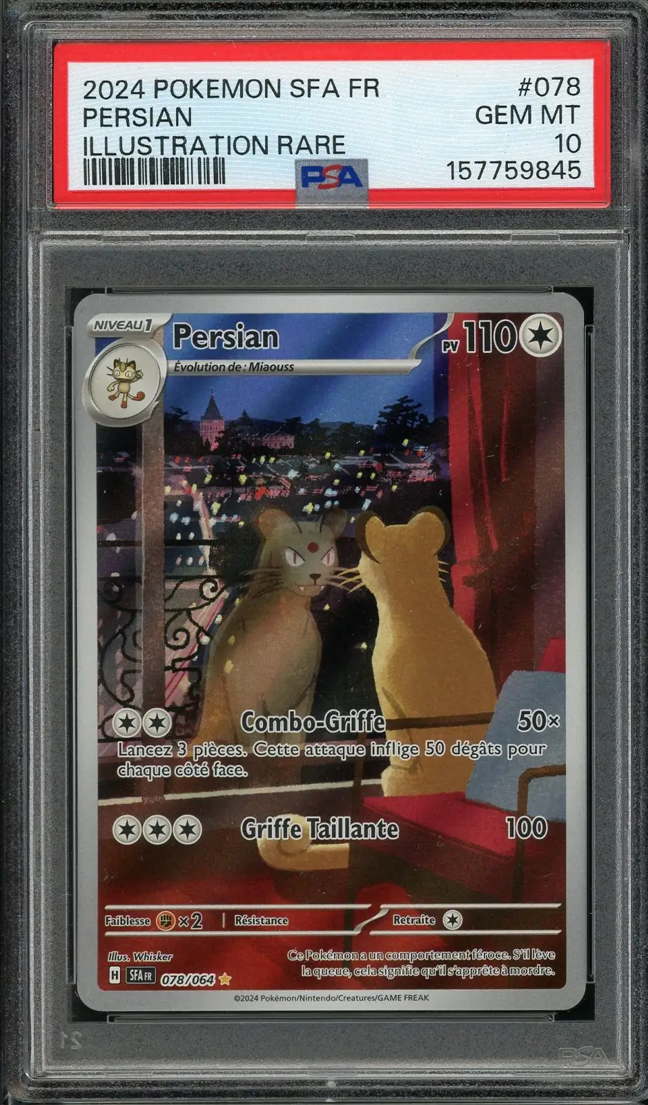 PSA 10 Persian