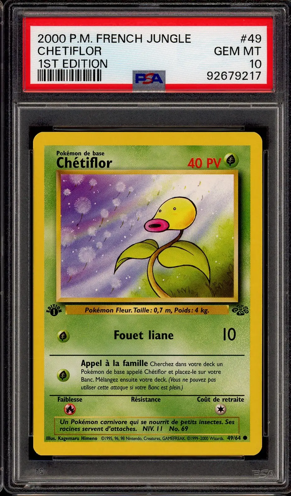 PSA 10 Chétiflor