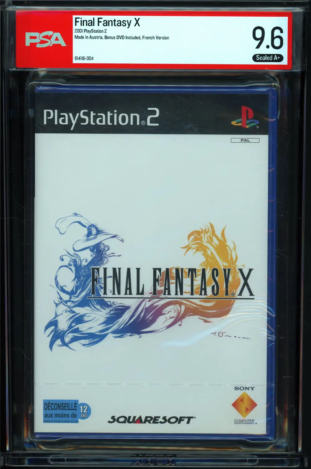 PSA 9.6 Final Fantasy X