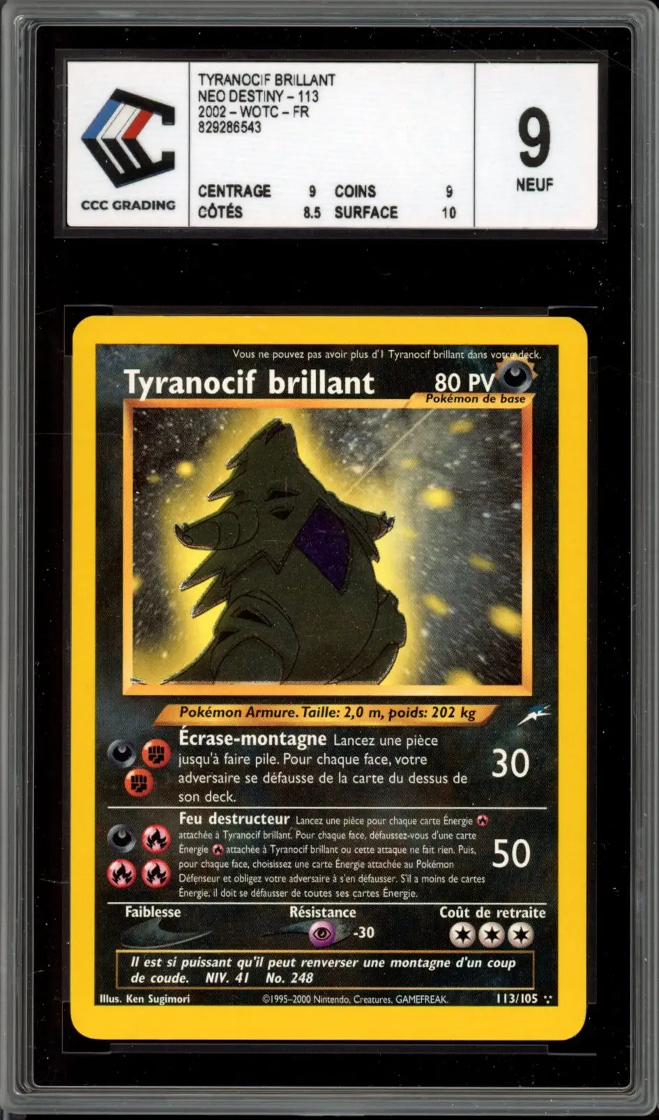 CCC 9 Tyranocif Brillant