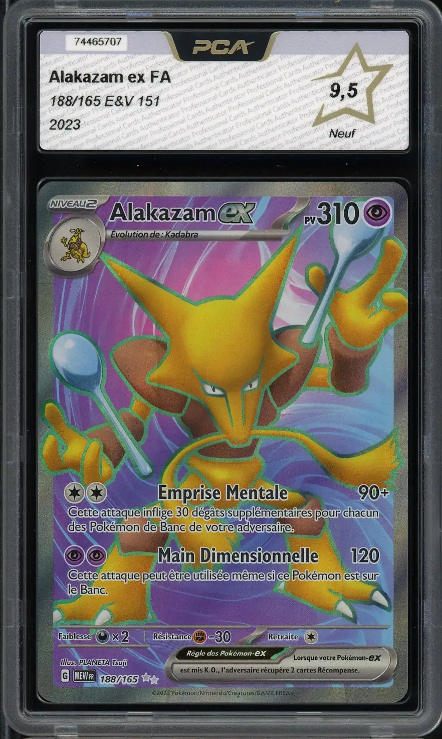 PCA 9.5 Alakazam Ex